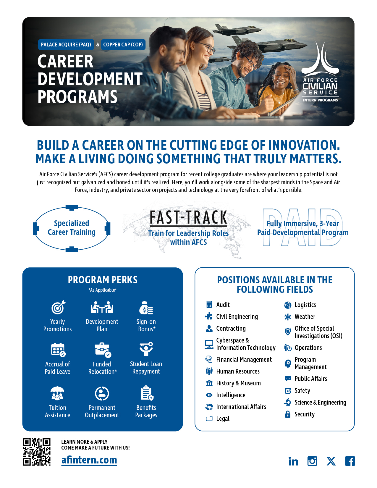 AFCS Career Development Brochure.