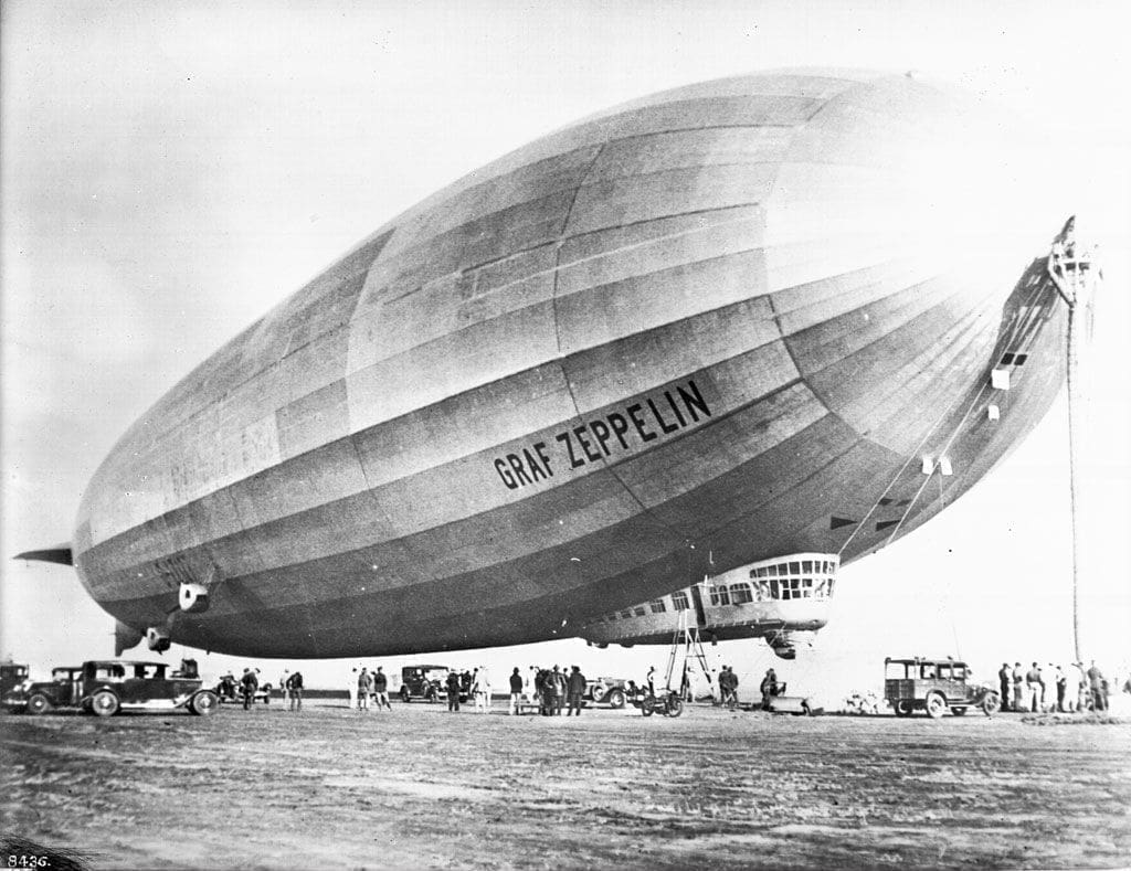 A German Zeppelin.