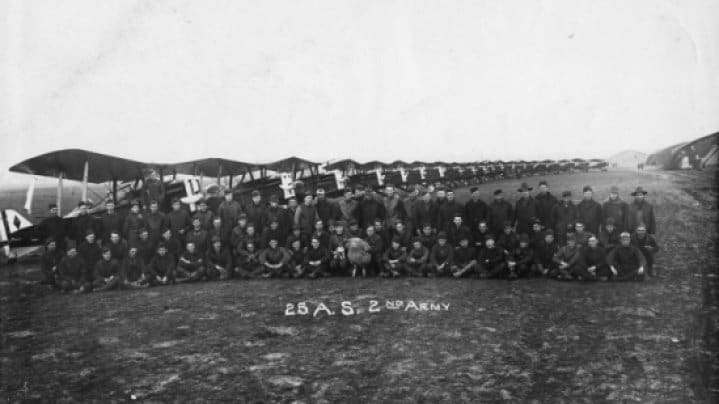 A group of soldiers.