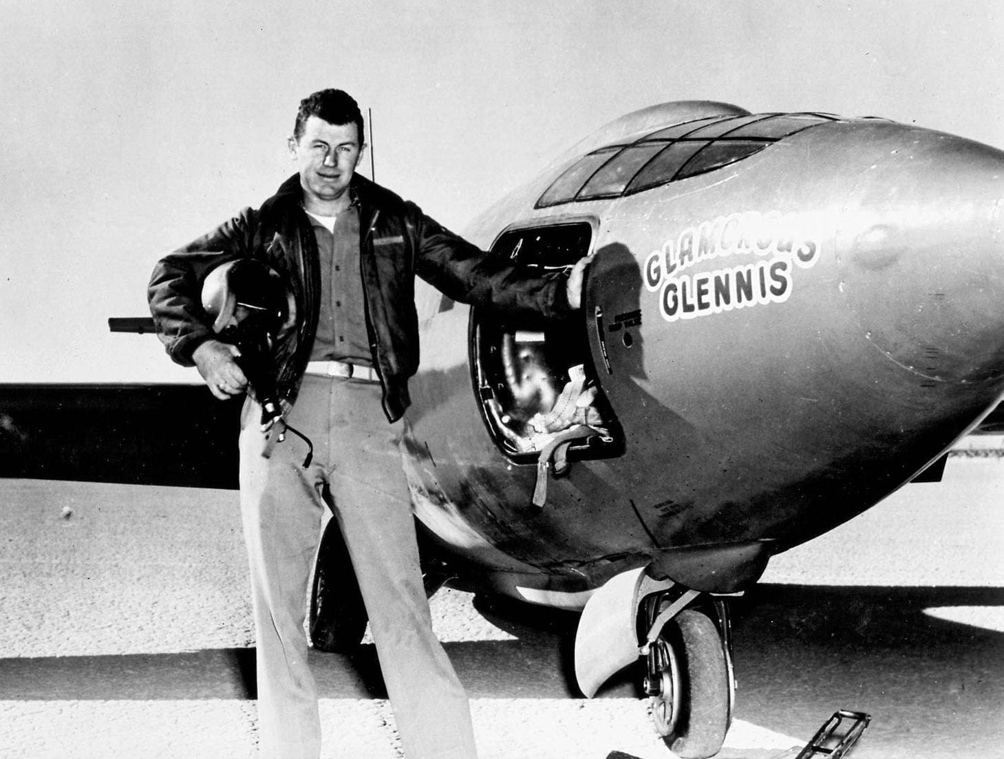 Captain Charles E. 'Chuck' Yeager.