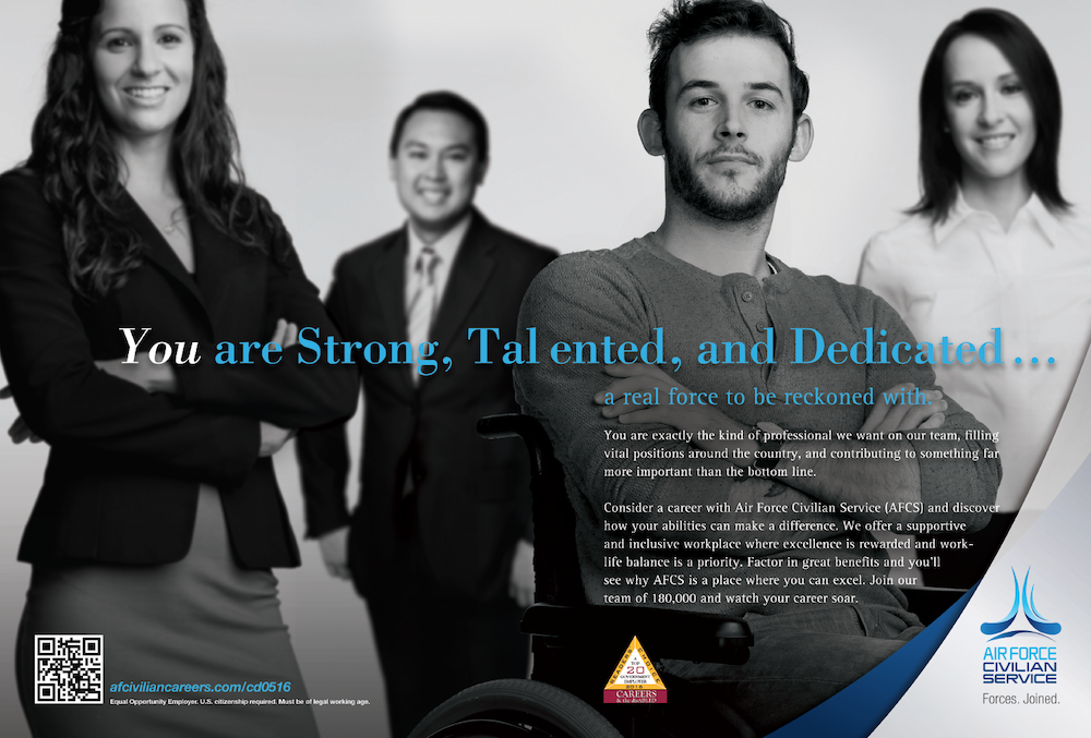 Four people smiling with the title 'You are Strong, Talented, and Dedicated... a real force to be reckoned with.'